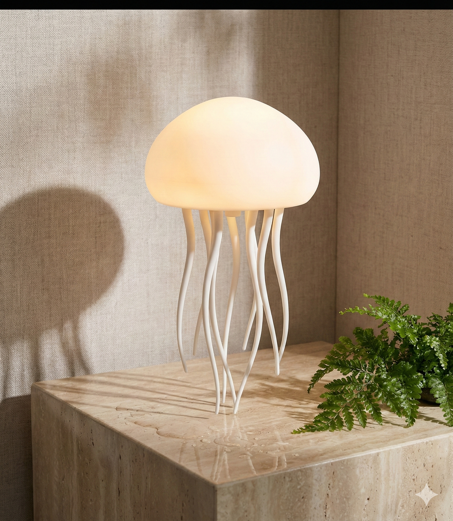 Voice-Controlled Floating Jellyfish Lamp (One Set)