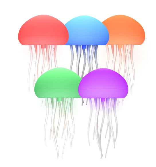 Voice-Controlled Floating Jellyfish Lamp (One Set)