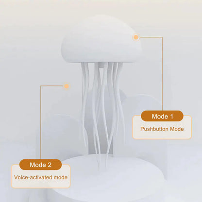 Voice-Controlled Floating Jellyfish Lamp (One Set)